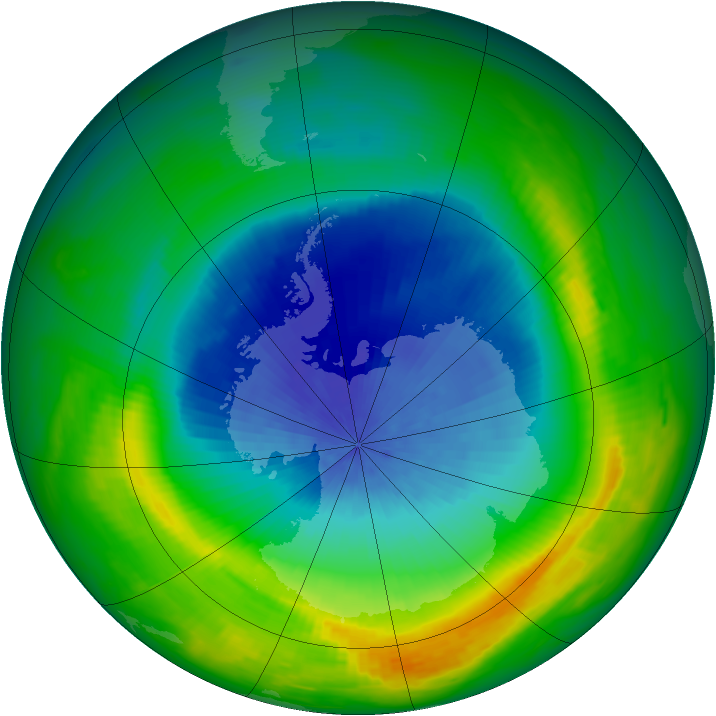 Ozone Map 1988-10-13